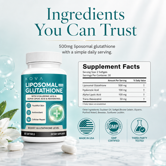 KOVA™ Liposomal Glutathione Capsules